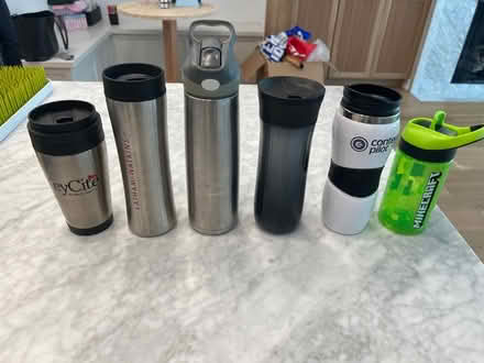 Photo of free 2 water bottles and 4 travel mugs (Old Town) #1