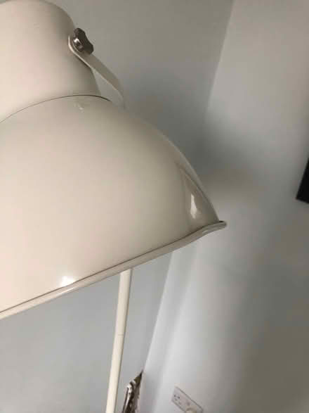 Photo of free Large ikea floor lamp white (BS6) #2
