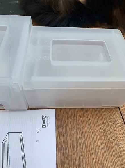 Photo of free 2 IKEA storage boxes Kupol new (Addlestone KT15) #1