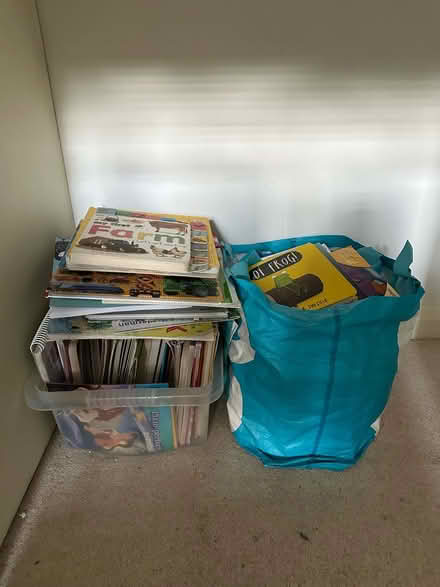 Photo of free Box and bag of children’s books (WD4 (Kings Langley)) #1