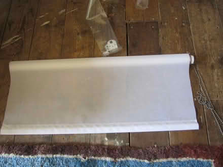 Photo of free white privacy roller blind (Finchley N12) #1