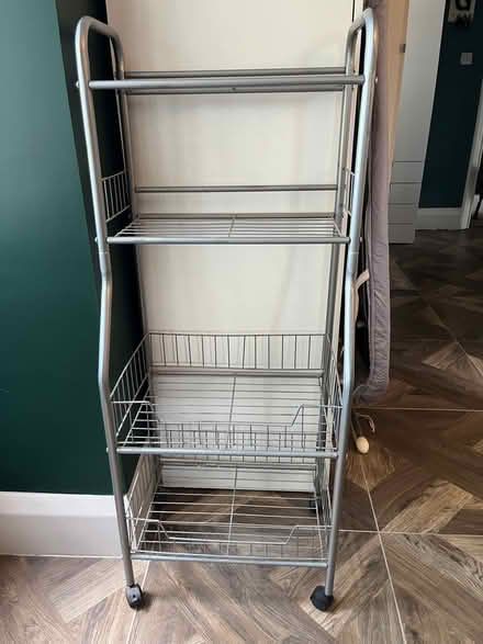 Photo of free Rolling Metal cart (The Nurserylands TW12) #1