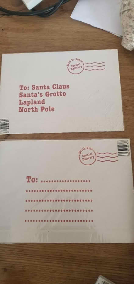 Photo of free Christmas tin and santa letter (TN35 Ore) #4
