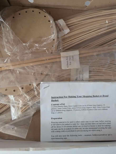Photo of free Basket making kit (Great Salkeld CA11) #1