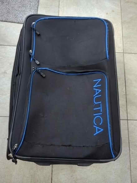 Photo of free Black nautica suitcase (large) (Egham TW20) #2