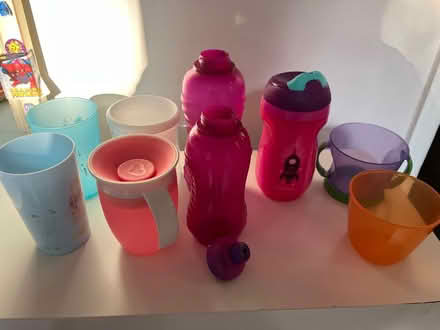 Photo of free Drinking cups and bottles plus snack tubs (Fairfield Park) #2