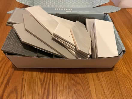 Photo of free Box of assorted tiles (wall/floor) (North Cambridge) #1