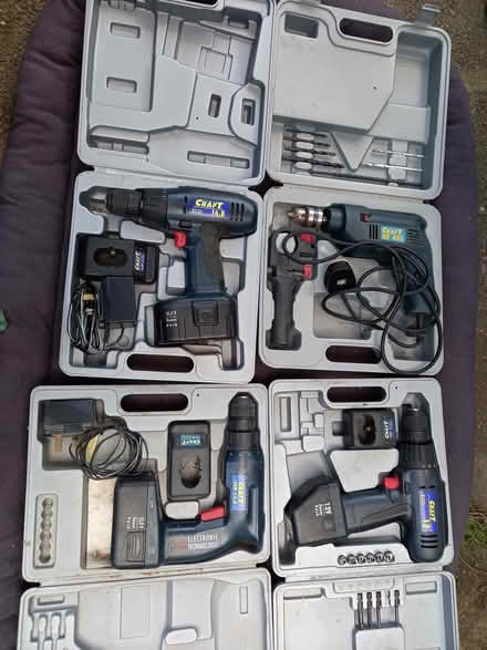 Photo of free 4x drills old working (grangetown) #1