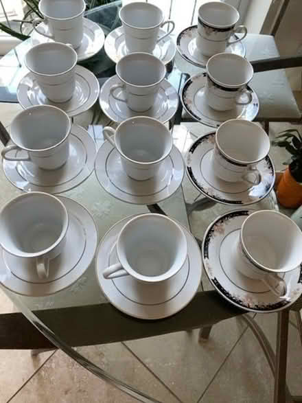 Photo of free China cups and saucers. Birkdale. (Southport PR8) #1