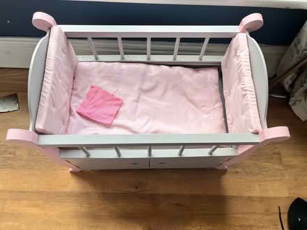 Photo of free Wooden baby doll cot (HG2) #2