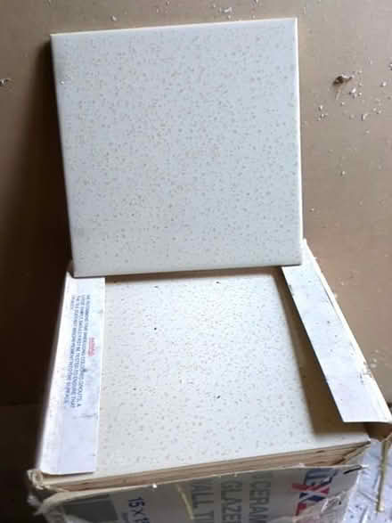 Photo of free Cream tiles with fleck (Watlington PE33) #1