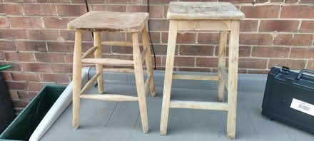 Photo of free 2 stools (Congleton CW12) #1