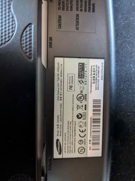 Photo of free Samsung monitor (Colney Hatch N10) #1
