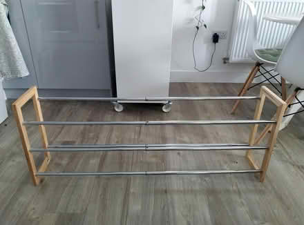 Photo of free Extending Shoe Rack (East Chichester) #3