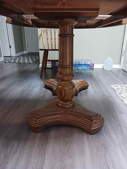 Photo of free Solid Oak Table & chairs (30083) #3