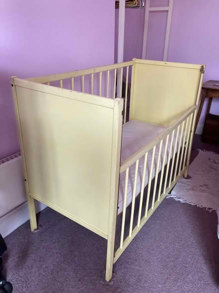 Photo of free Baby’s wooden framed cot (St Andrew's BS6) #2