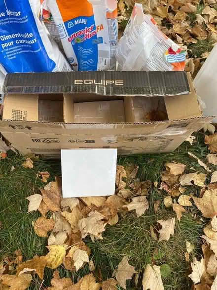 Photo of free White tile and grout (North guelph) #3