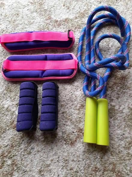 Photo of free Exercise weights and skipping rope (Northcourt OX14) #1