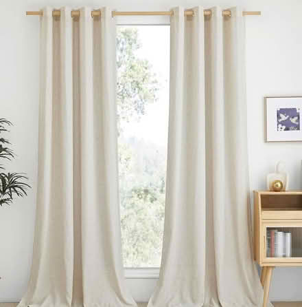 Photo of free Beige linen curtains (Se1 0eq) #1