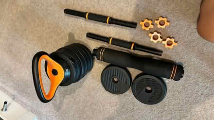 Photo of free Dumbbell Barbell kettlebell Set (Se1) #1