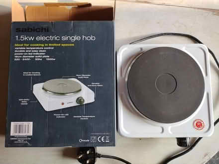 Photo of free Electric hot plate (St.Austell - Carclaze area) #2