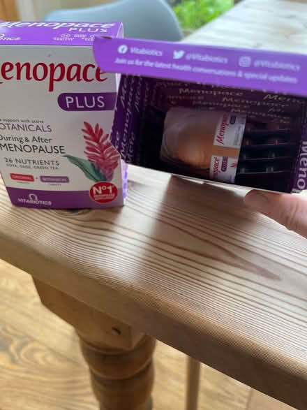 Photo of free Menopace plus supplements (Gosforth NE3) #1