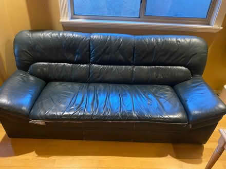 Photo of free 3 seater sofa (W10th and Highbury) #2