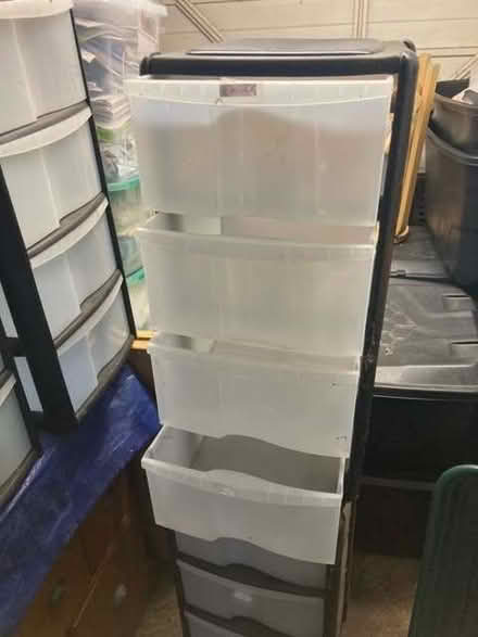 Photo of free Plastic storage drawers (Whitton TW3) #1