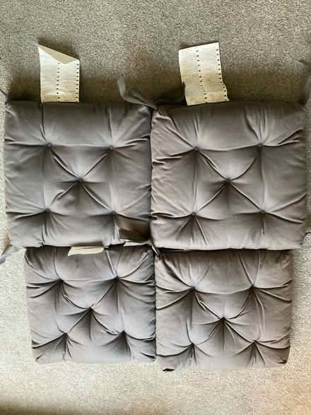 Photo of free Grey Seat Cushions Pads (SK9) #1