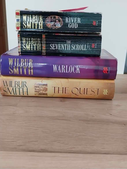 Photo of free Books from Wilbur Smith's Egyptian series (Oxhey Hall WD19) #1