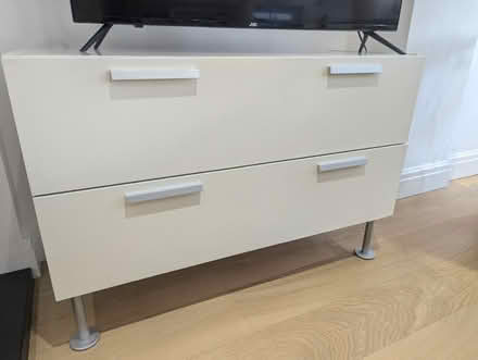 Photo of free White drawer unit (Raynes Park SW20) #1