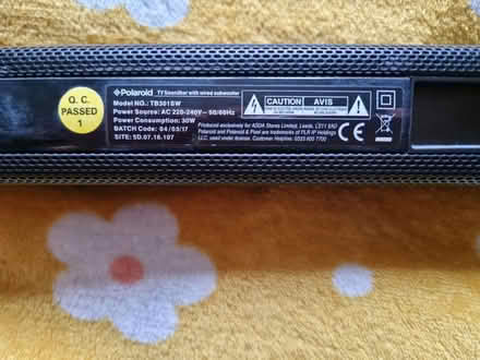 Photo of free Polaroid sound bar (Bishopstoke SO50) #2