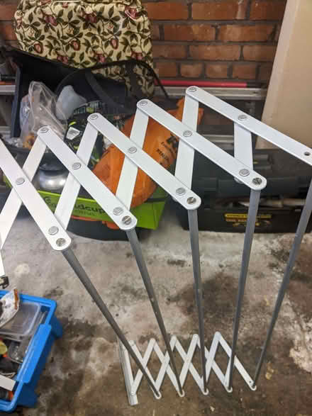 Photo of free Screw to wall clothes airer (Knotty Ash L12) #2