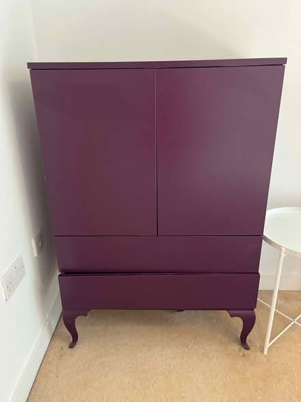 Photo of free Purple cupboard (N8 0DB) #1