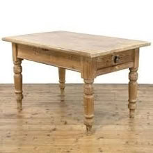 Photo of Small pine kitchen or dining table (Cale Green SK3) #2