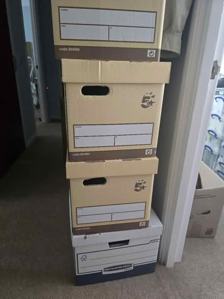 Photo of free Archive/Moving Boxes (East Grinstead town centre) #1