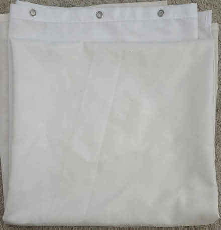 Photo of free Shower curtain (Bernardo & Iowa, Sunnyvale) #1