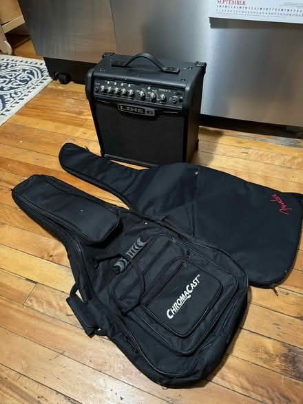 Photo of free Guitar amp and bags (Park Ave) #1