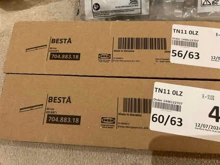Photo of free Spare IKEA hinges & wall fixings (Tonbridge) #3