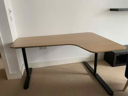 Photo of free ikea corner desk (+ chair) (2 min from Borough station SE1) #4