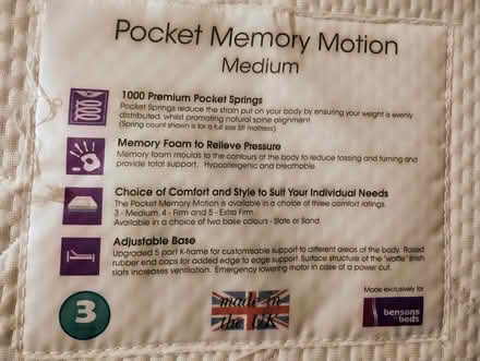 Photo of free Single mattress like new (Petersfield GU31) #1