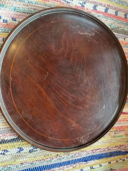 Photo of free 16 inch mahogany tray (Bowbridge) #1