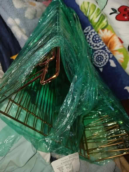 Photo of free 2 ikea metal wire baskets (Jamaica new york) #1