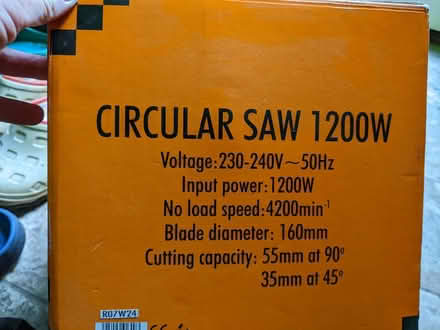 Photo of free Circular saw, needs mending (Oakington CB24) #1