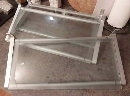 Photo of free Three glass shelves (Warkton NN16) #1
