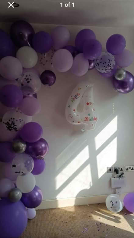 Photo of free Purple balloons arch (NG13AB) #1