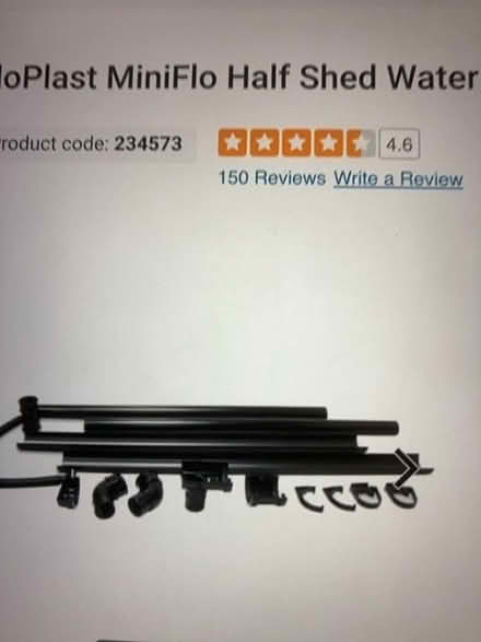 Photo of 76mm half round gutter length (Cleehill SY8) #2