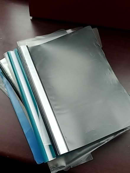 Photo of free Plastic folders/pockets used approx 50 (Brincliffe Edge S11) #1