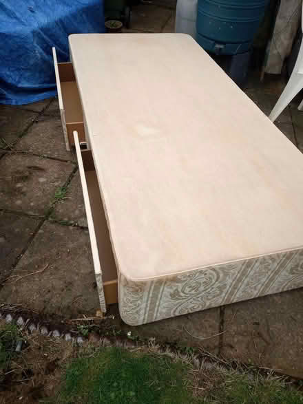 Photo of free Single divan bed base with 2 draws (Near Horsham Station) #2