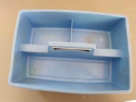 Photo of free Cleaning tool caddy - pale blue plastic (St Pauls Ward GU15) #1